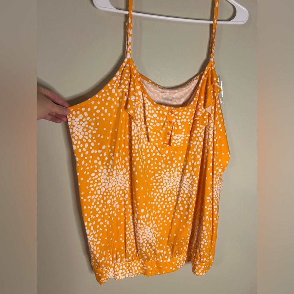 NWT Lane Bryant polka dot tank top size 26 / 28 - Picture 3 of 12